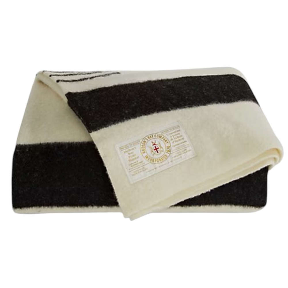 Original Hudson’s Bay Company HBC Stripes 4 Point Oxford Blanket